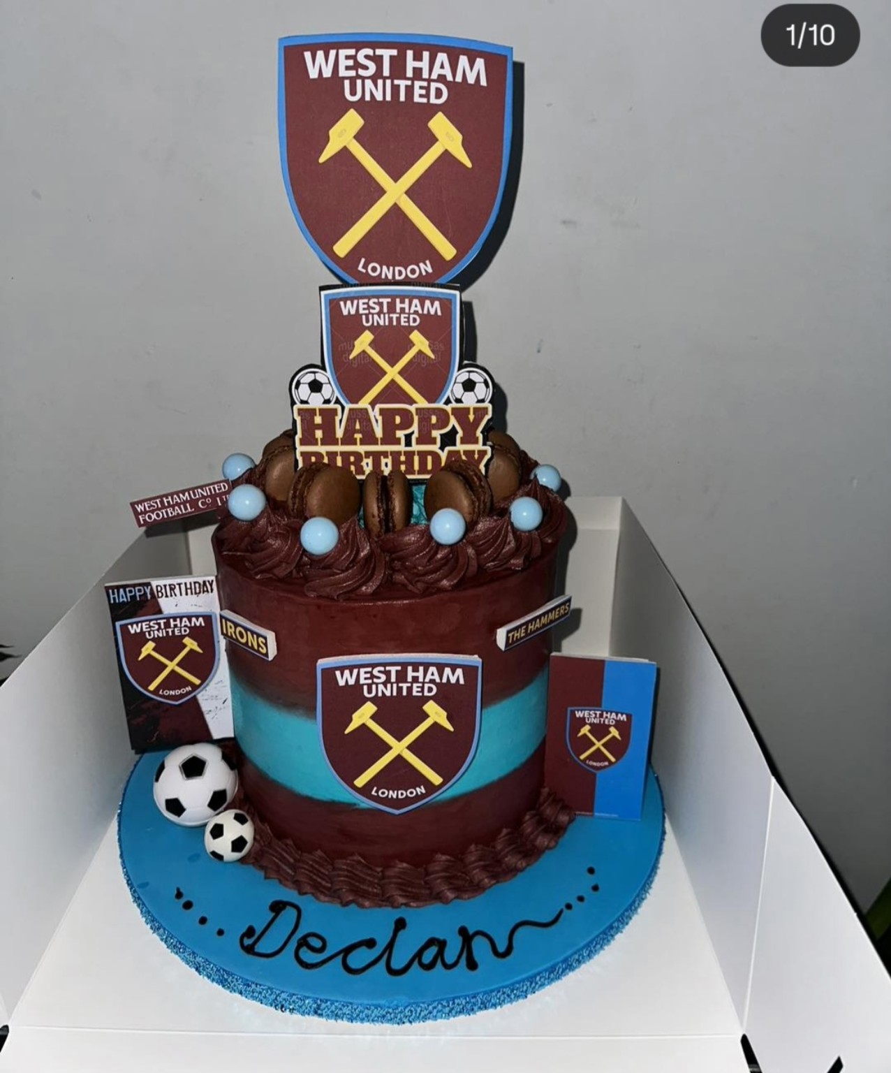 West Ham cake