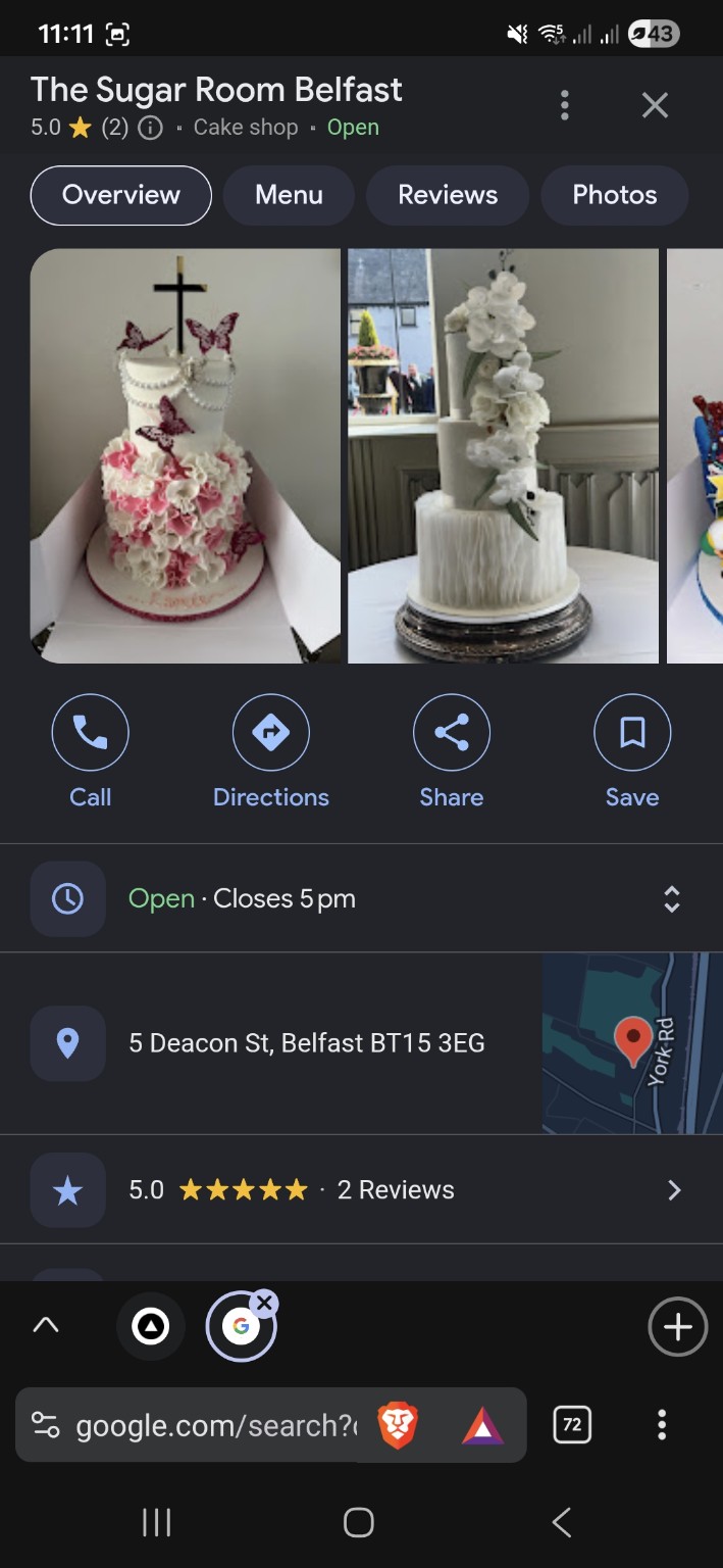 The Sugar Room Belfast logo